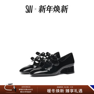 PEARL BOW 蝴蝶结双系带玛丽珍鞋 七夕限定 女 JANE MARY