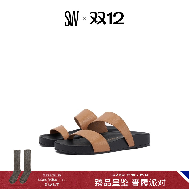 SW春夏勃肯鞋厚底外穿拖鞋
