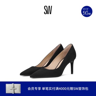 POWER 女浅口单鞋 婚鞋 尖头细跟高跟鞋 STUART 2025新款
