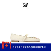 JANE圆头系带蝴蝶结浅口玛丽珍鞋 女 MAJORCA MARY 早春新品