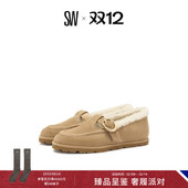 圆头玛丽珍平底鞋 SHEARLING JANE MARY 秋冬新品 DAKOTA 女