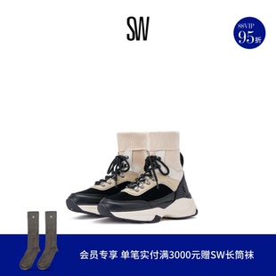 高帮厚底拼接休闲老爹鞋 TRAINER TOP HIKER HIGH