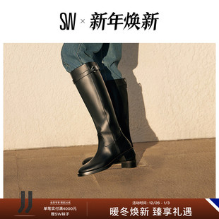 BOOT HIGH KNEE 机车风骑士靴长筒靴及膝靴 MAVERICK