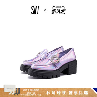 單鞋 女 春夏愛心水晶厚底樂福鞋 LOAFER LOVEBUCKLE SOHO