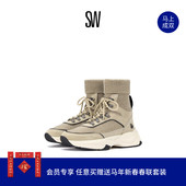 天猫独家 TOP HIKER HIGH TRAINER 高帮厚底拼接休闲老爹鞋