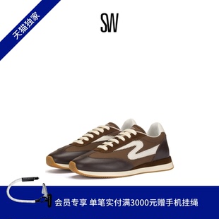 RUNAROUND RUNNER 系带圆头拼接休闲运动鞋 女 单鞋 天猫独家