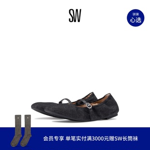 BALLET STRETCH CLARIS 早春复古芭蕾鞋 女玛丽珍平底单鞋 FLAT