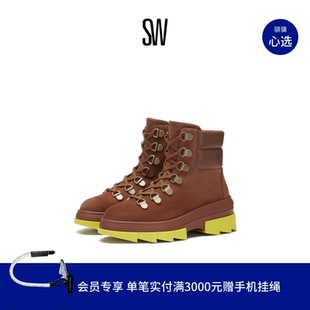 BOOTIE HIKER 秋冬英伦风厚底马丁靴女登山靴粗跟短靴 NOHO