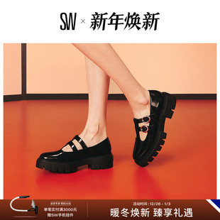 MARY BUCKLE JANE 早春厚底扣带玛丽珍鞋 女小皮鞋 NOLITA