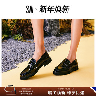 LOAFER 春夏新款 厚底珍珠装 女小皮鞋 PEARL 饰乐福鞋 OLIVIA