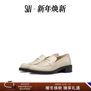 LOAFER BOLD 简约休闲厚底方跟乐福鞋 女小皮鞋 制服鞋 PALMER