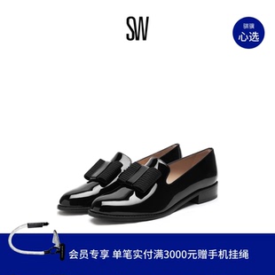 ATABOW 春夏圆头学院风乐福鞋 单鞋 Stuart 女制服鞋 Weitzman