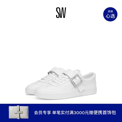 SW新款厚底休闲鞋板鞋小白鞋