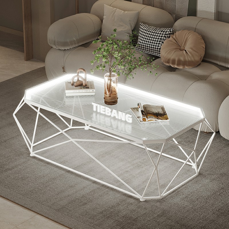 铁邦长虹玻璃岩板奶油风