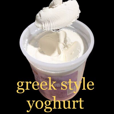 干噎干嚼水果酸奶yogurtgreek
