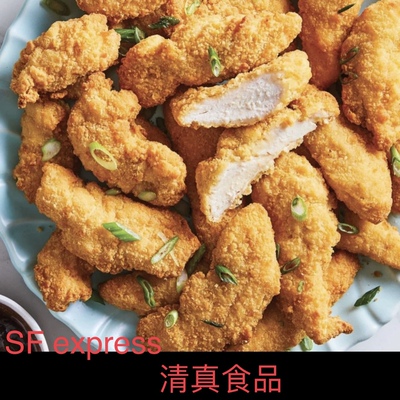 酥鸡鸡麻小油炸盐鸡肉食品米花