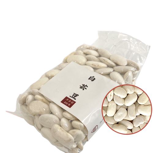 Raw big White kidney  beans 生 干 白芸豆