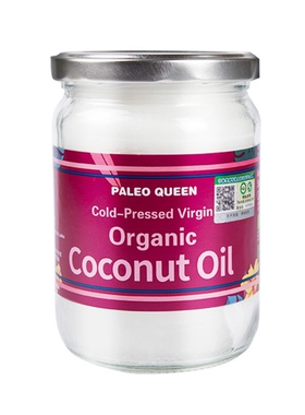 Cold- pressed Organic coconut oil 冷压初榨椰子油 500ml keto