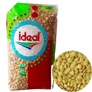 bulgur绿扁豆 Green Lentils 1000g red chickpeas