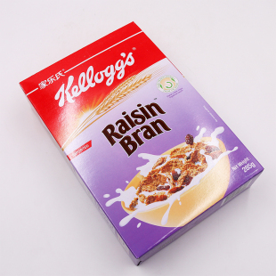 Raisin bran grape breakfast cereal oatmeal flakes葡萄麦维片