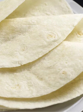 印度薄饼 8寸10寸12寸鸡肉卷饼皮墨西哥皮塔饼mission pita bread