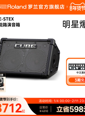Roland罗兰CUBE-STEX电吉他音箱 Cube Street EX便携户外弹唱音响
