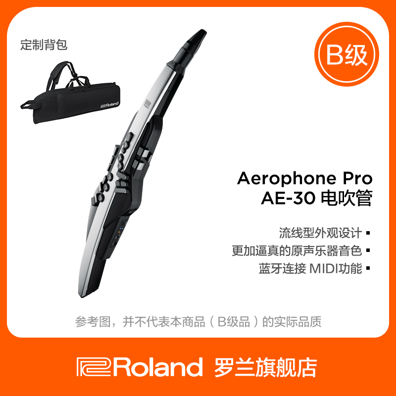 【B级】Roland罗兰电吹管AE-30 Aerophone Pro电萨克斯乐器扬声器 乐器/吉他/钢琴/配件 电子吹管 原图主图