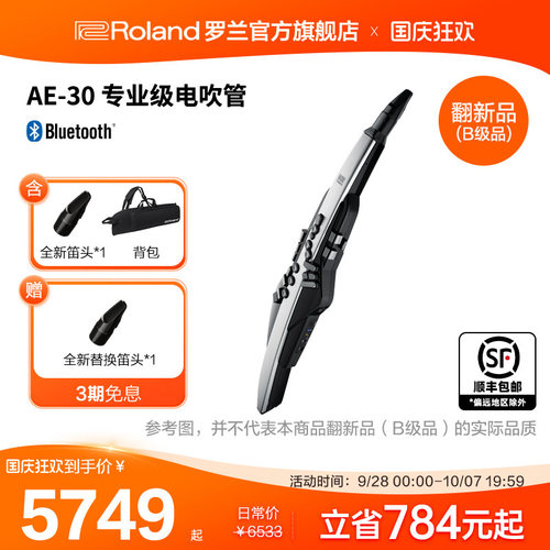 roland罗兰吹管AE-30电萨克斯