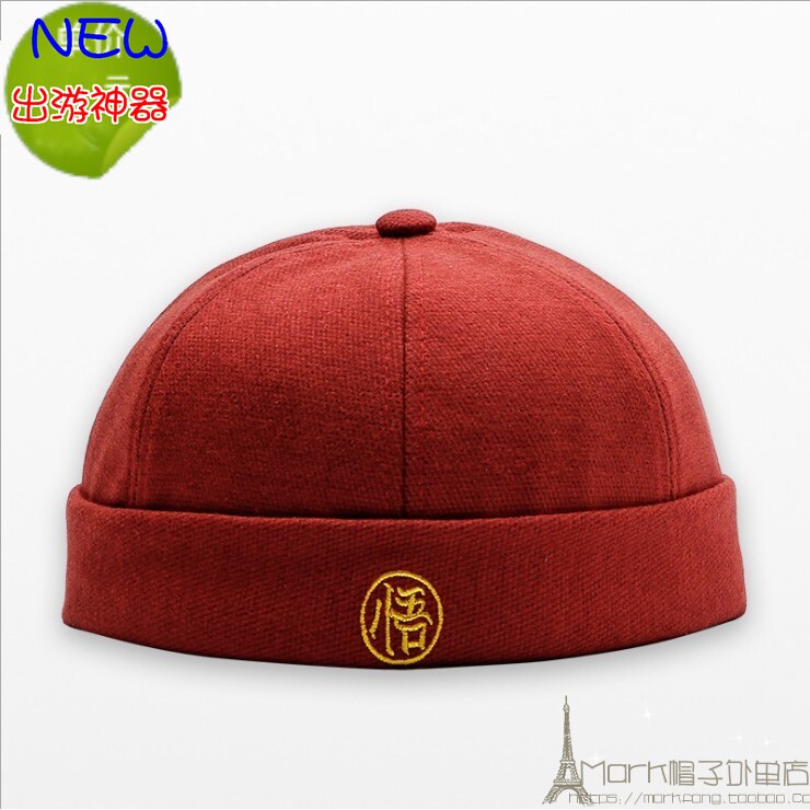 时尚流行嘻哈亲子地主帽子 无檐帽子 财神帽子 小孩宝宝可爱帽子