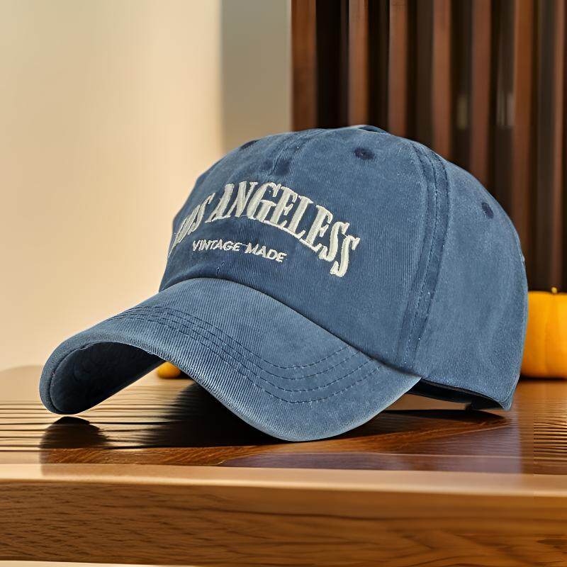 26年水洗棉质帽子刺绣字母夏季防晒遮阳鸭舌帽男女出游户外棒球帽