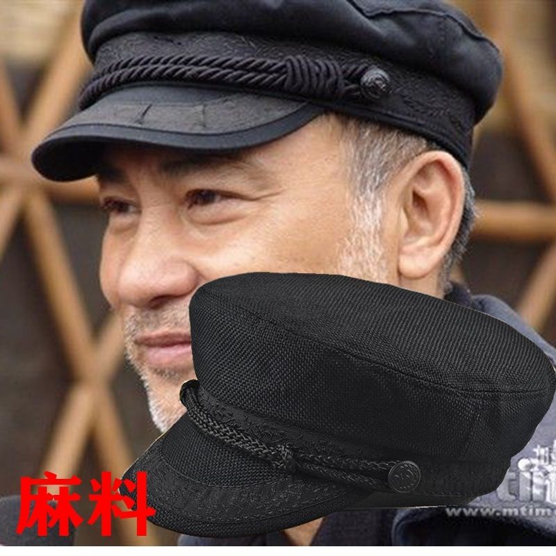 男女复古时尚大头围鸭舌帽
