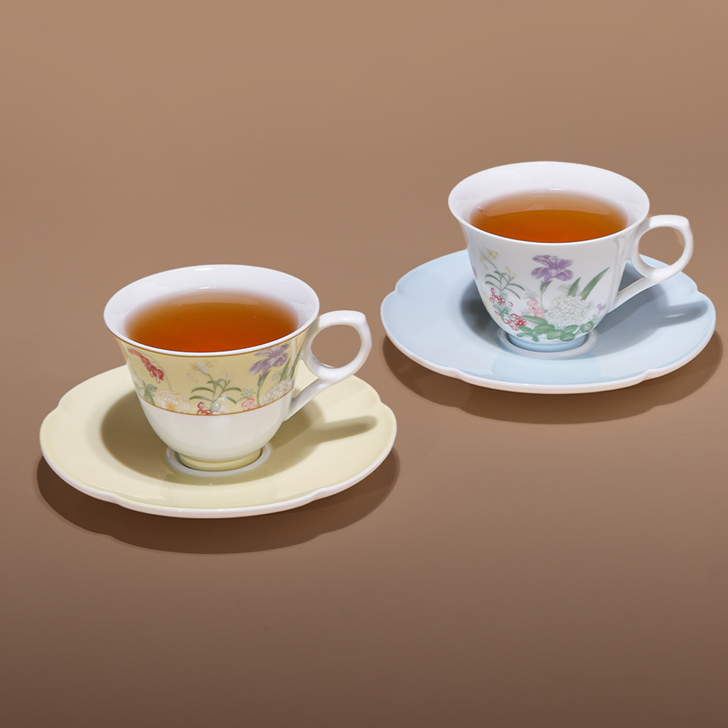 景德镇官方满庭芳红茶杯碟