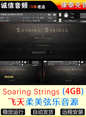飞天弦乐音源Musical Sampling Soaring Strings康泰克音源