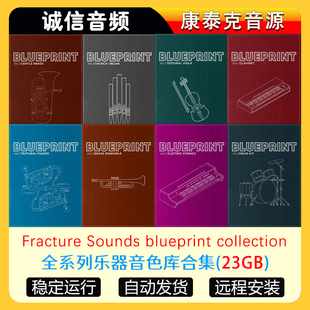 22套Fracture Sounds Blueprint Collection系列乐器音色库合集