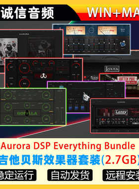 吉他效果器套装Aurora DSP Everything Bundle WIN-MAC