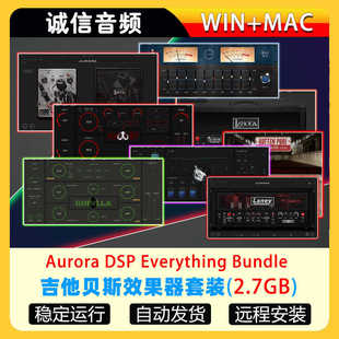 Aurora WIN DSP Bundle MAC Everything 吉他效果器套装