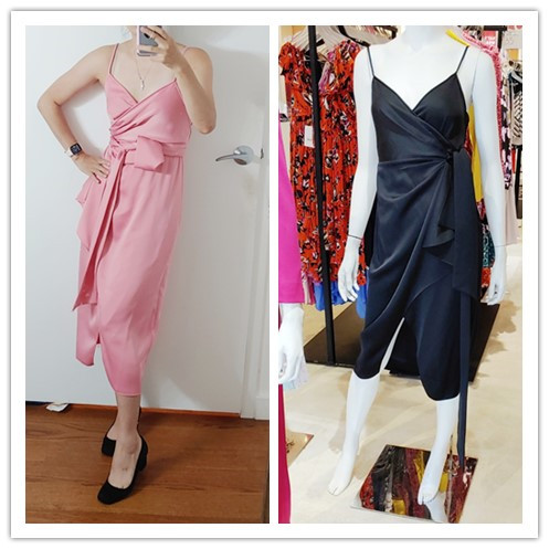 正品dvf春季吊带礼服裙连衣裙