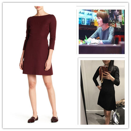 清货不退换思思美代theory连衣裙超显身材小黑裙kamillina唐晶