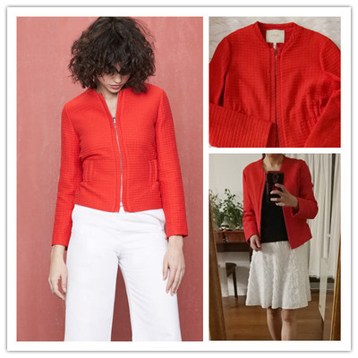 美国短款外套maje休闲