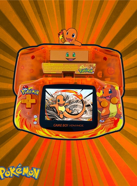 GBA GAMEBOY advance游戏机 彩色 高亮 SP NDSLPSP 小火龙