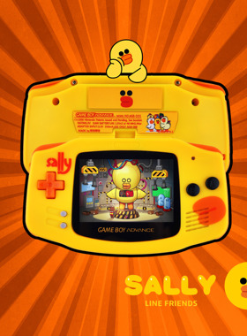 GBA GAMEBOY advance游戏机 彩色 高亮 SP NDSLPSP 莎莉鸡