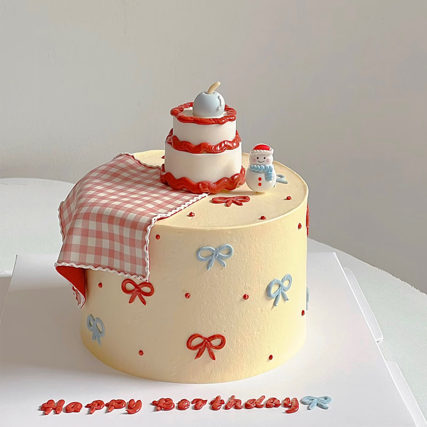 彩色格子糯米纸糖纸桌布蛋糕装饰配件ins风小雪人小仙女烘焙装饰,节庆用品/礼品,节日装扮用品,淘宝优惠券,粉丝福利购,淘宝优惠卷