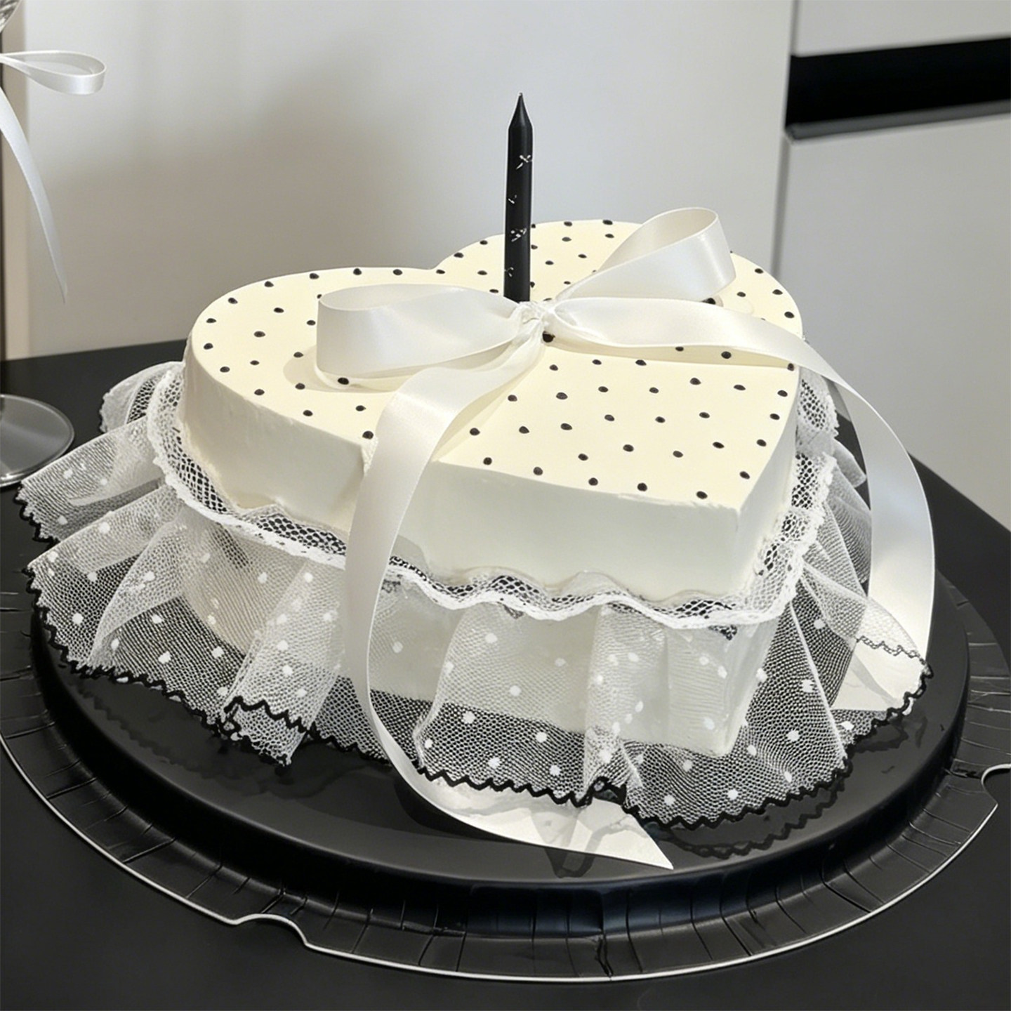 芭蕾风小仙女生日蛋糕装饰