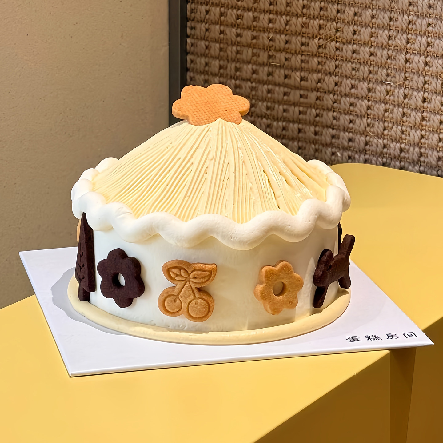 网红森林小屋生日蛋糕装饰摆件花朵蘑菇小熊饼干切模烘焙模具工具