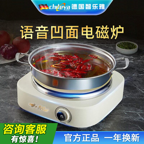 德国智能语音凹面电磁炉长定时