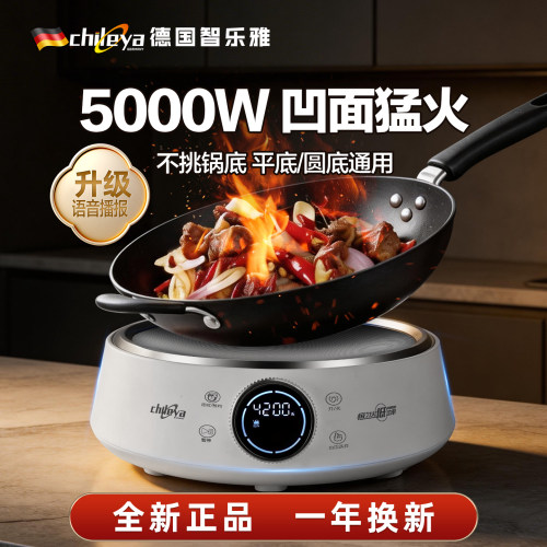 德国正品凹面电磁炉5000W大功率