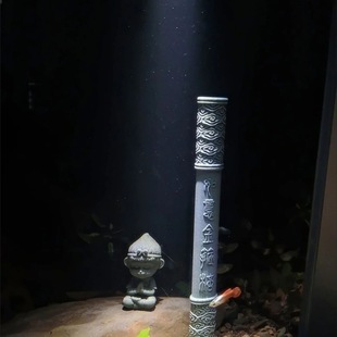 青砂石如意金箍棒摆件释迦牟尼佛桌面茶宠摆件鱼缸造景摆件装饰品