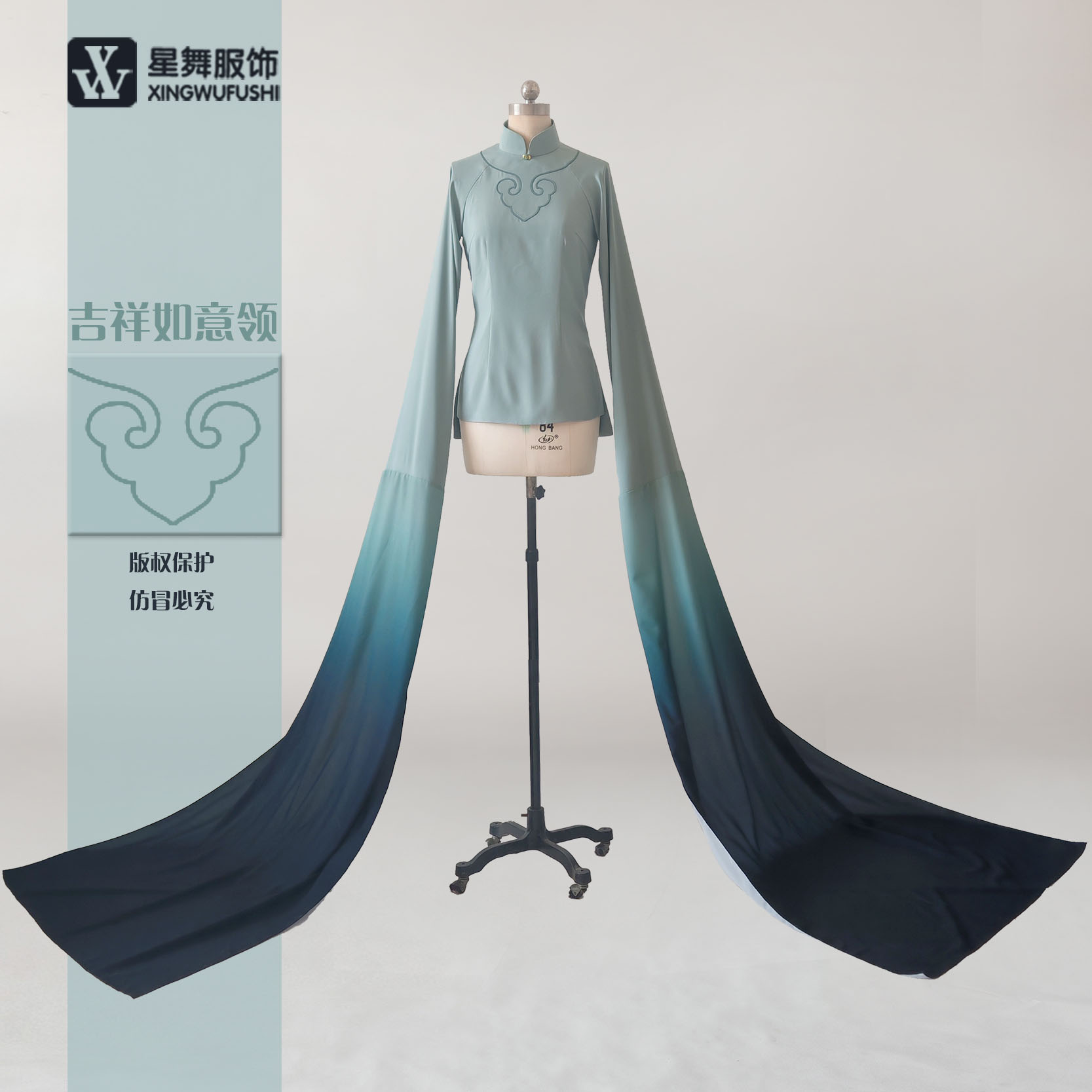 水袖练功服舞蹈服戏曲身韵服