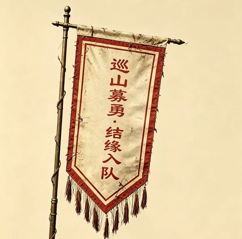 仿古旗广告吊旗招牌旗景区复古旗K帜古代酒旗幡旗旗帜定