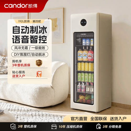 凯得冰吧自动制冰大容量冰箱